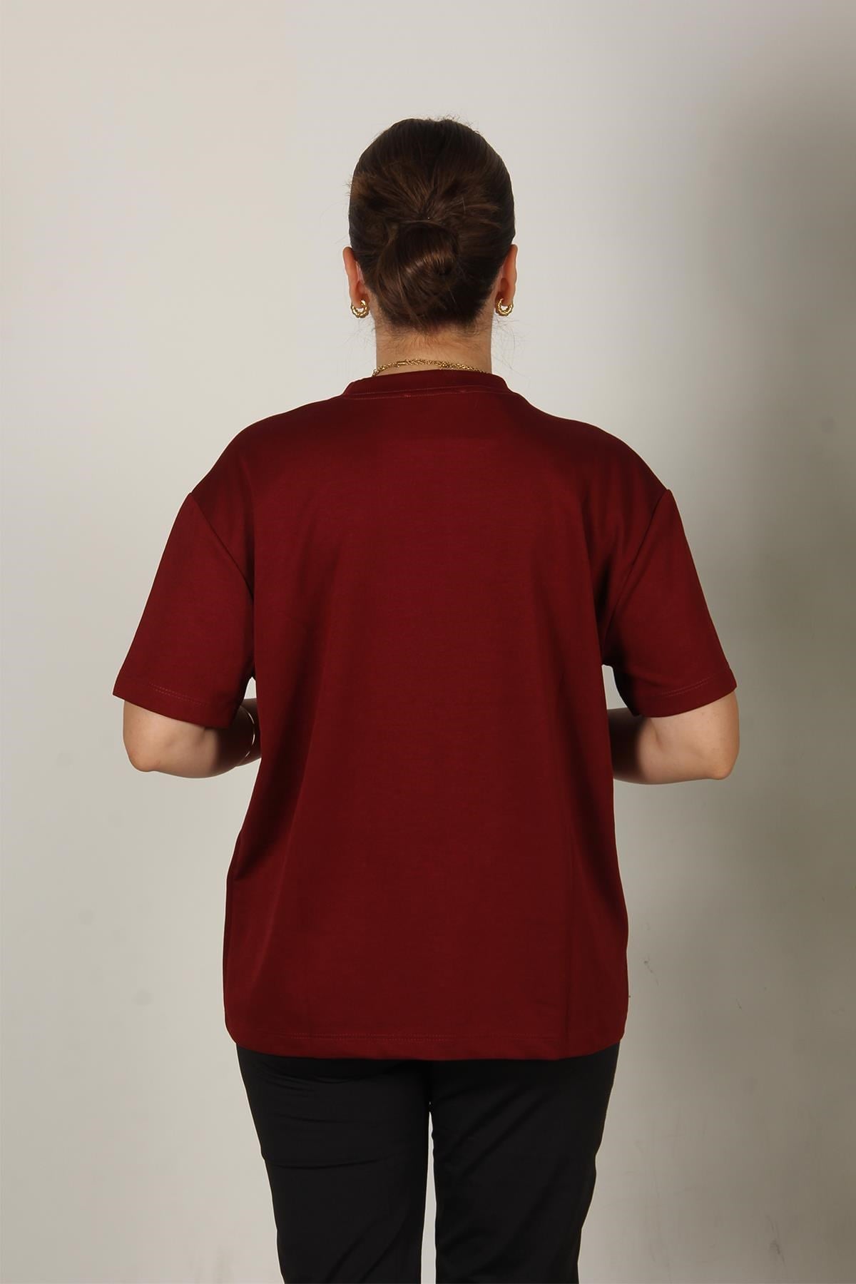 25952 Modal Kumaş T-shirt