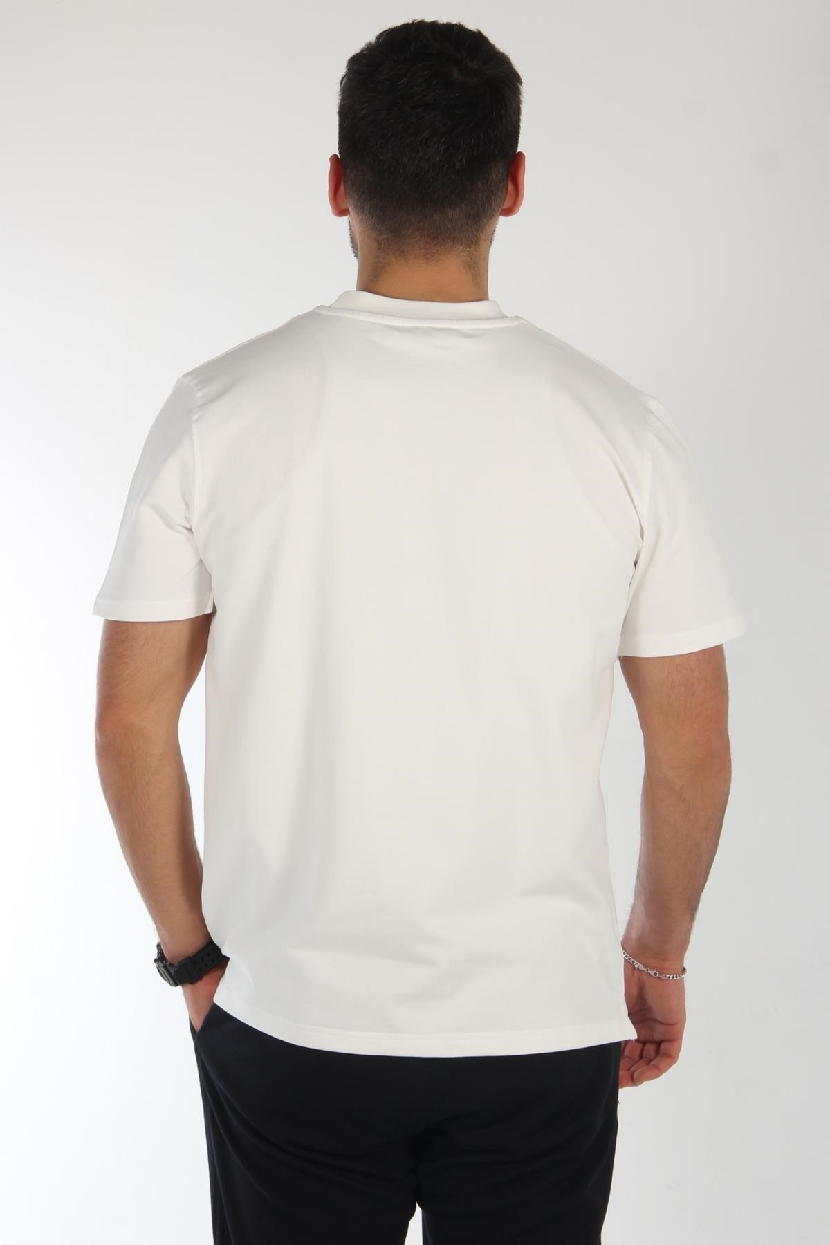 2610 Lyc İki İplik O yaka T-shirt