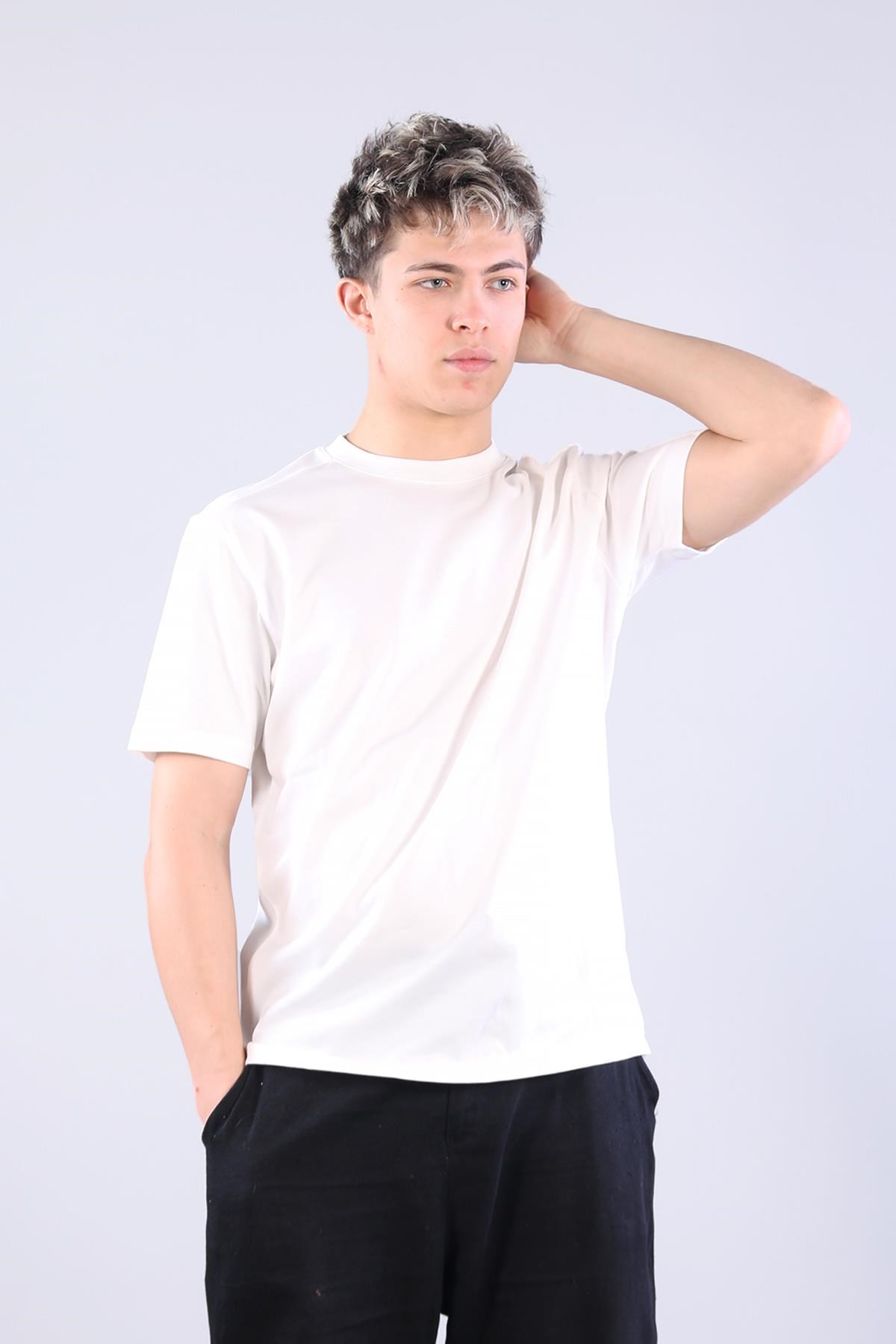 2639 Lyc Petek Süprem O Yaka T-shirt