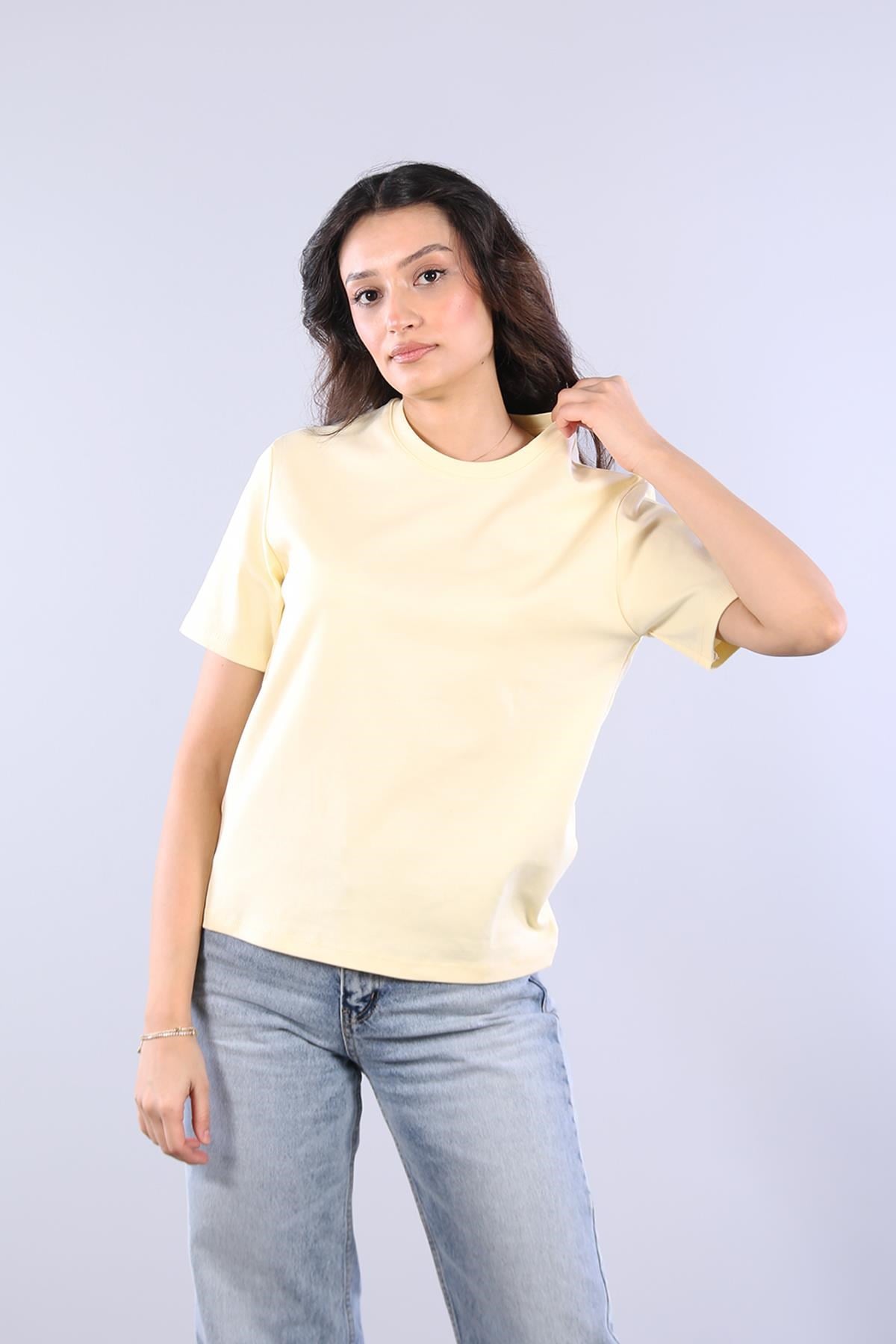 26650 İnterlok O Yaka Oversize T-shirt
