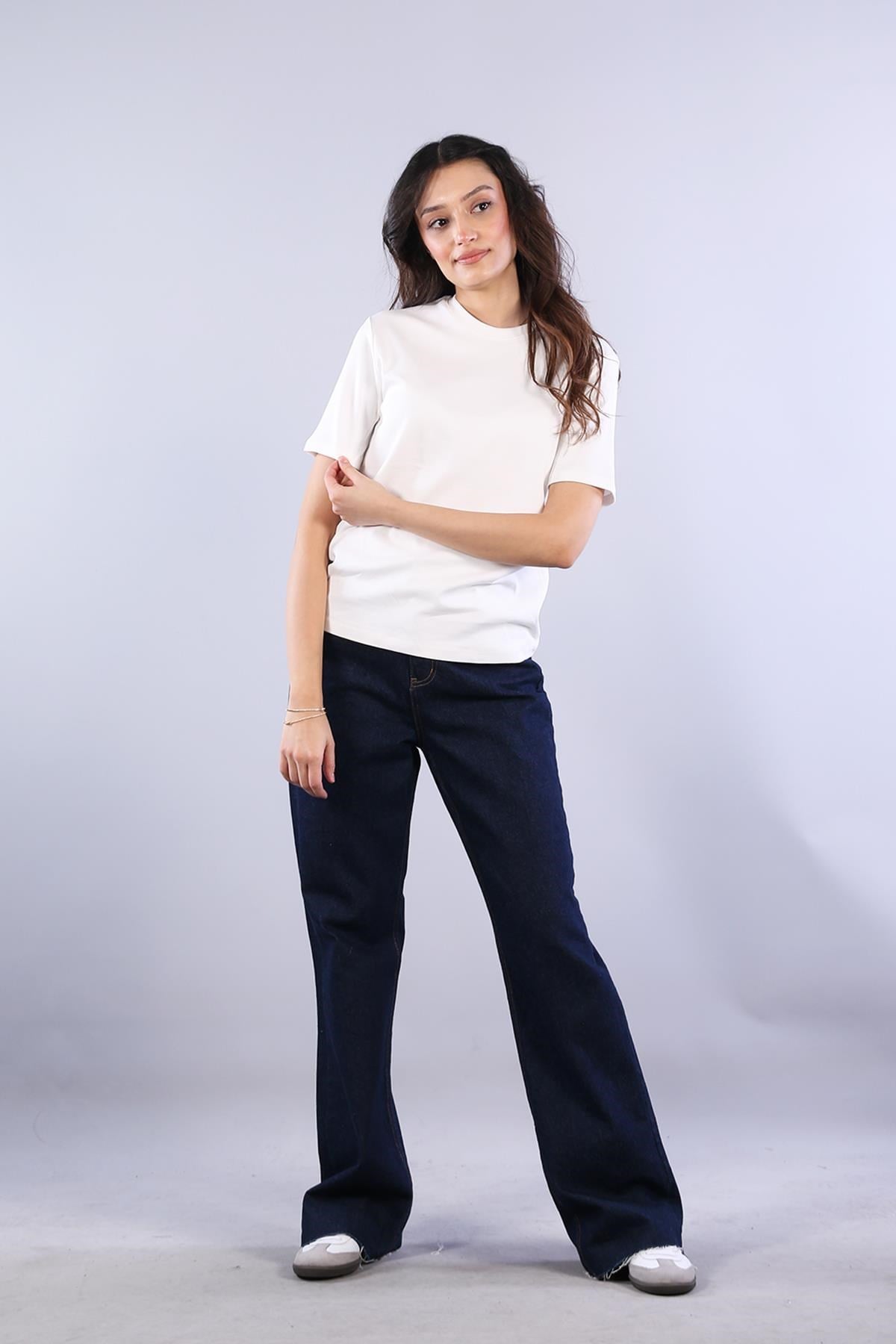 26650 İnterlok O Yaka Oversize T-shirt