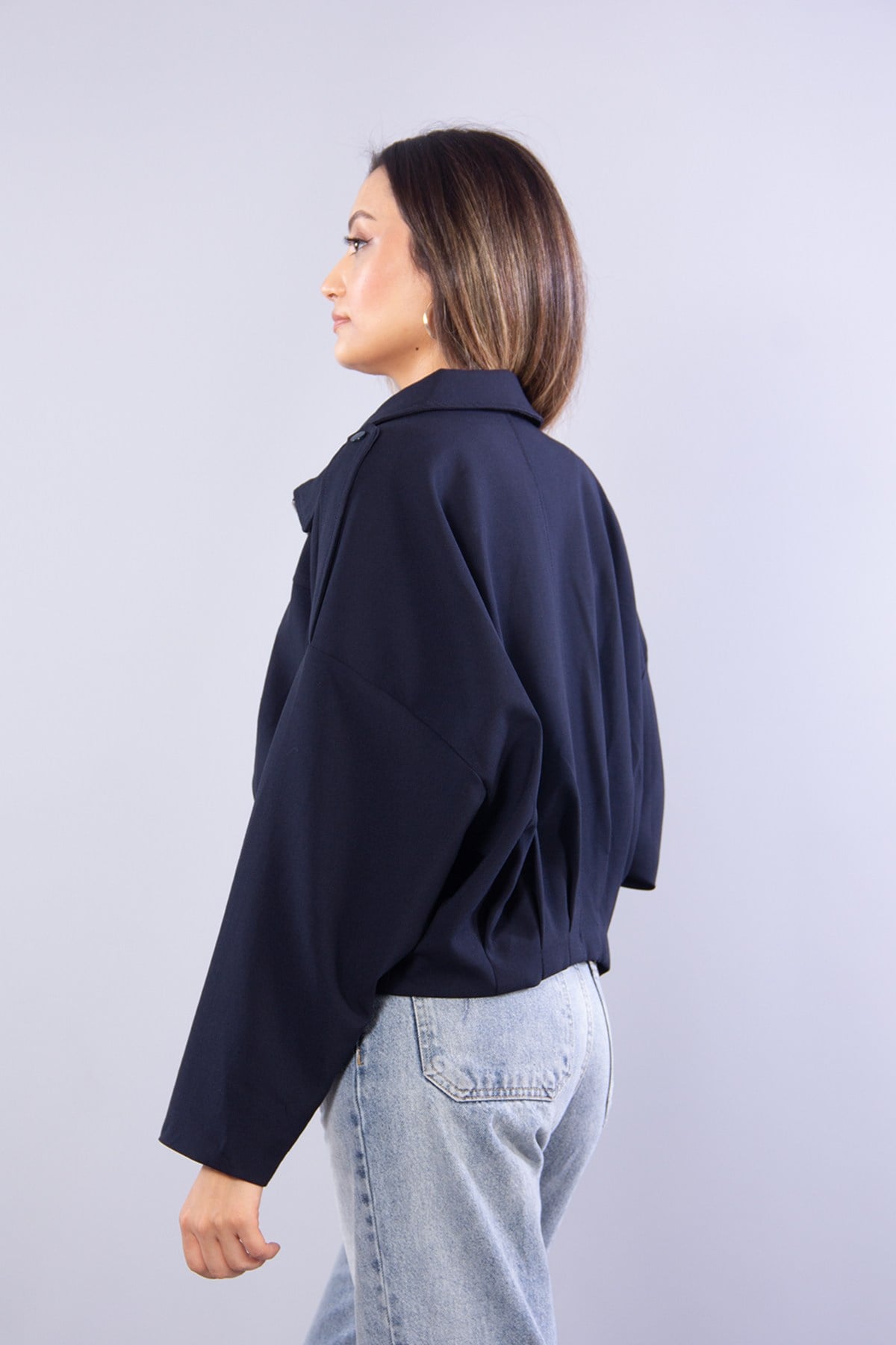 2978 Omzu Apoletli Bomber Ceket
