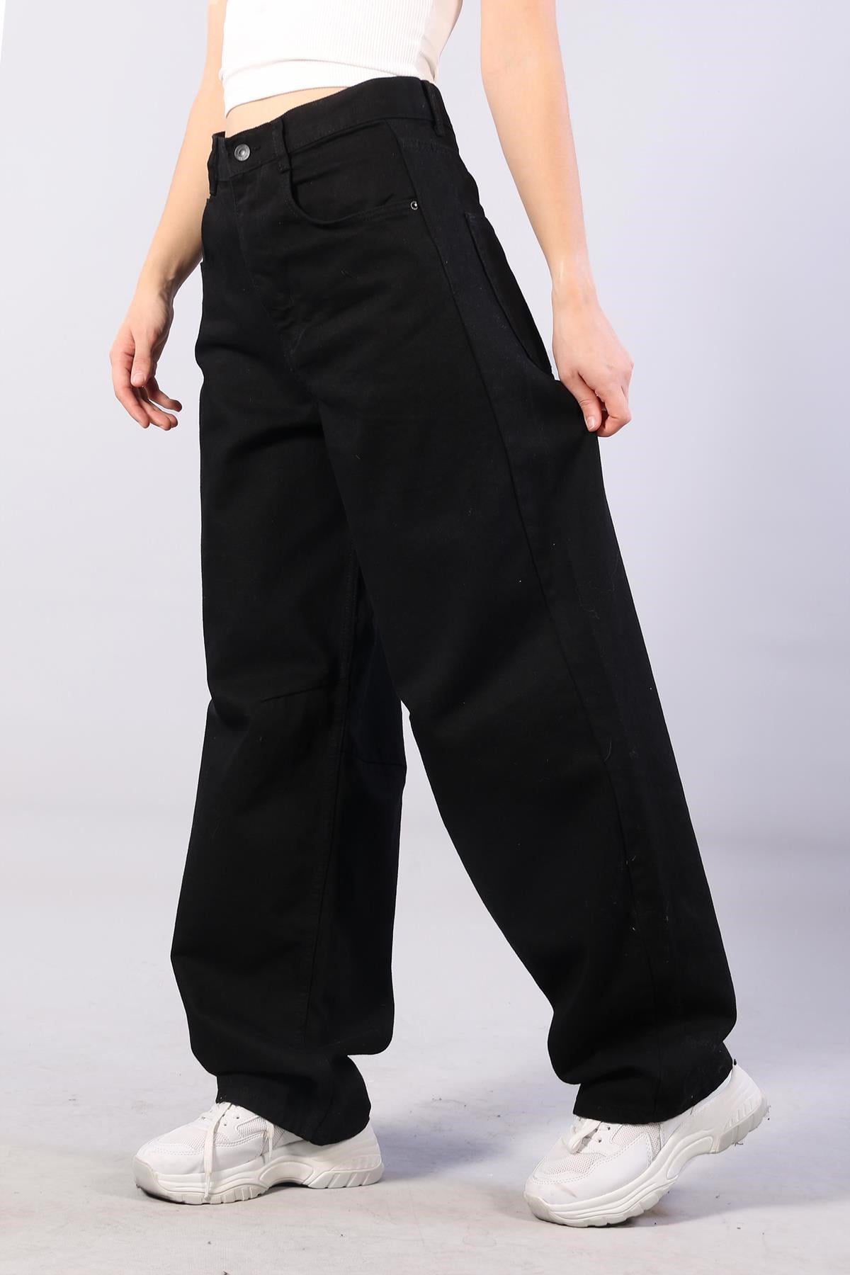 388 Kemer Tokalı Baggy Pantolon