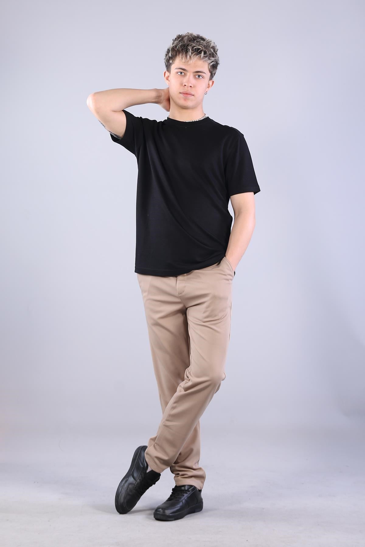 4063 Pike Modal O Yaka T-shirt