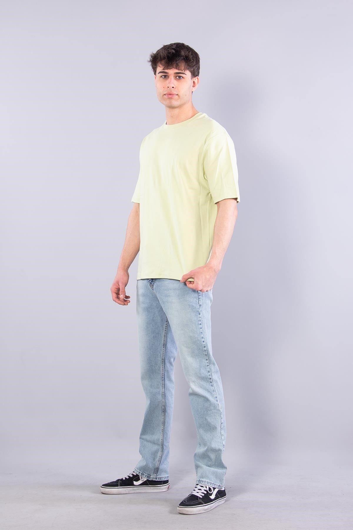 4114 O Yaka 36/1 Kumaş T-shirt
