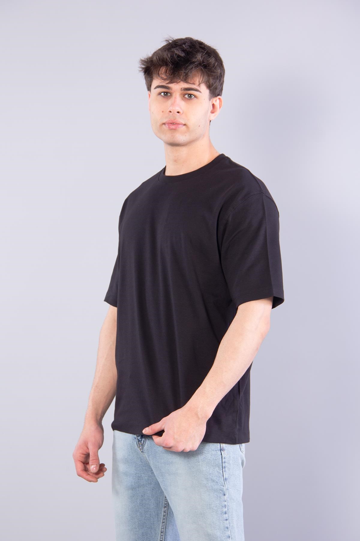 4114 O Yaka 36/1 Kumaş T-shirt