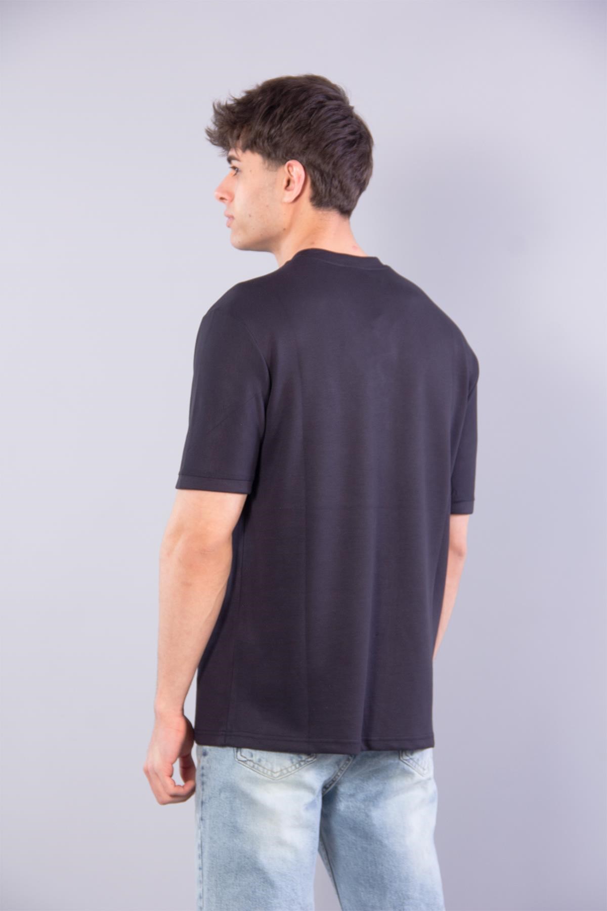 4674 Pike Modal O Yaka T-shirt