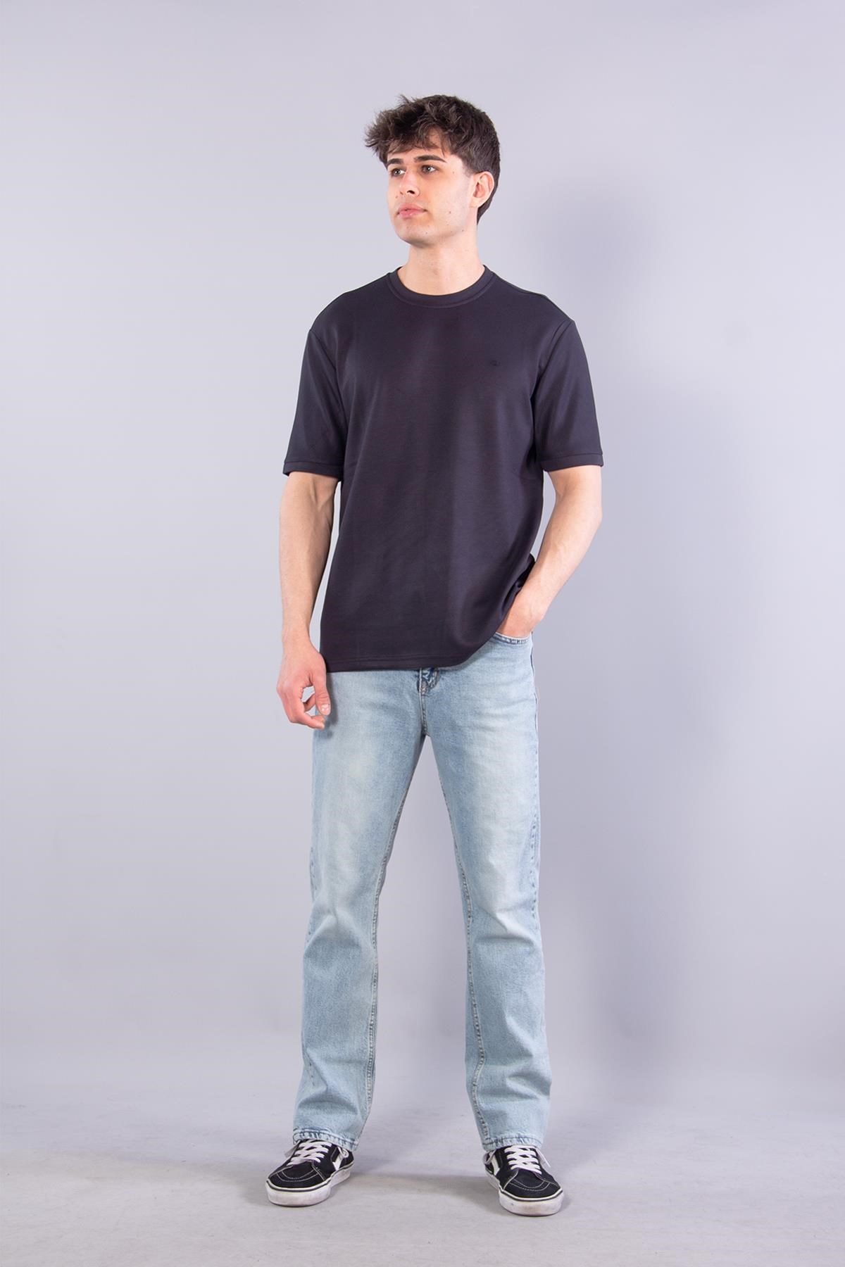 4674 Pike Modal O Yaka T-shirt
