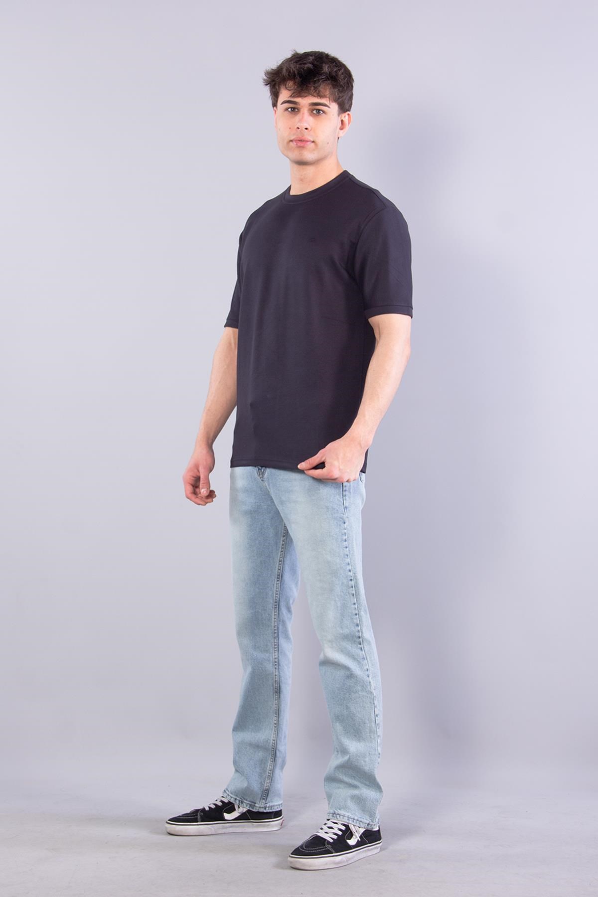 4674 Pike Modal O Yaka T-shirt