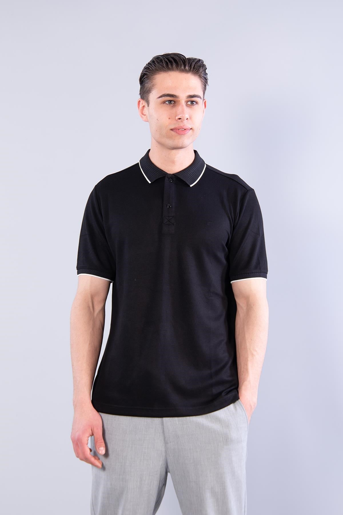 4675 Pike Modal Yakalı T-shirt