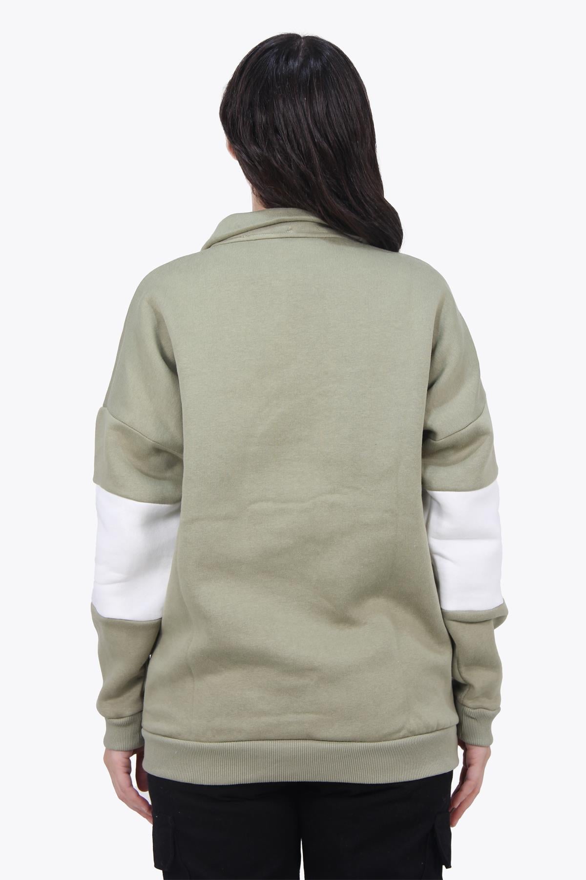5959 Rue De Sevres Paris Baskılı Dik Yaka Sweat