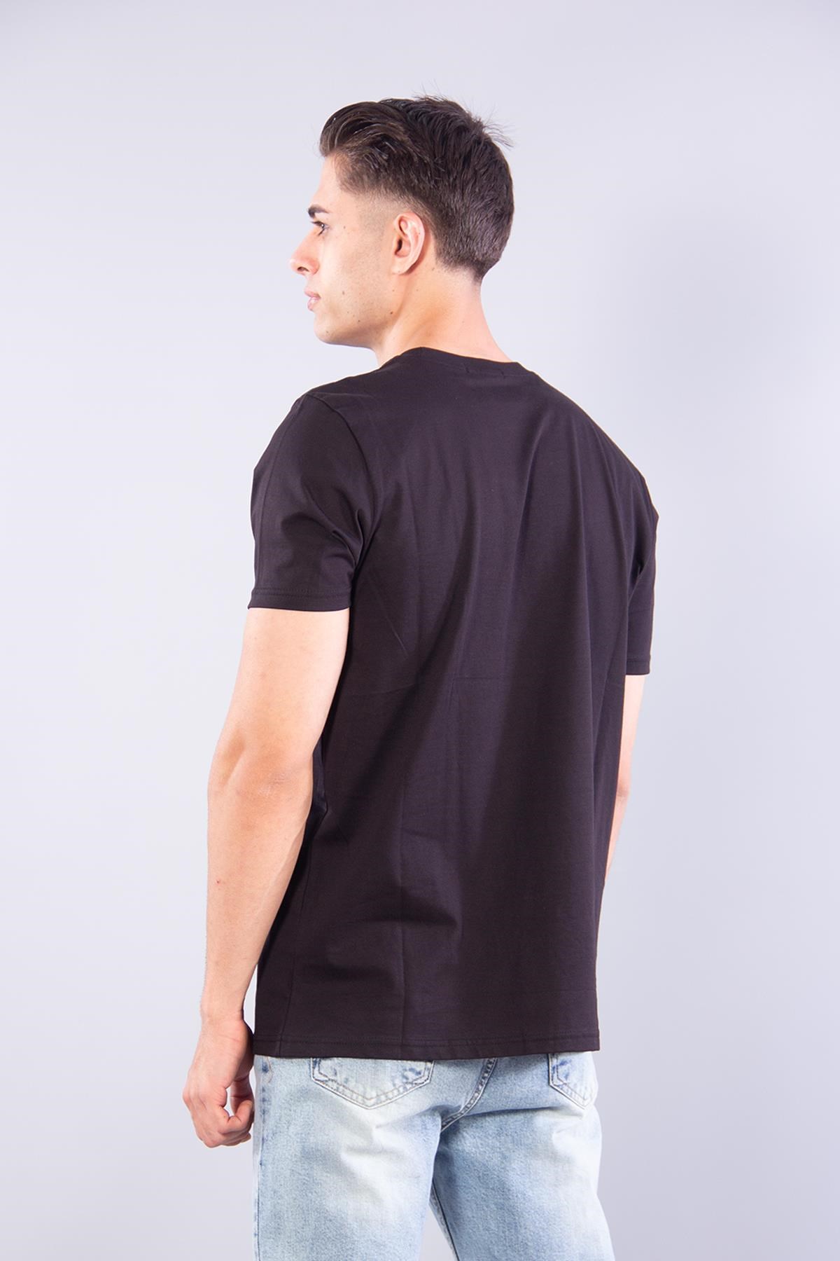 8262 Limit Baskılı O Yaka T-shirt
