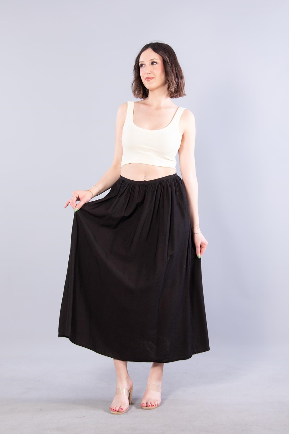8264 Tensel Uzun Etek