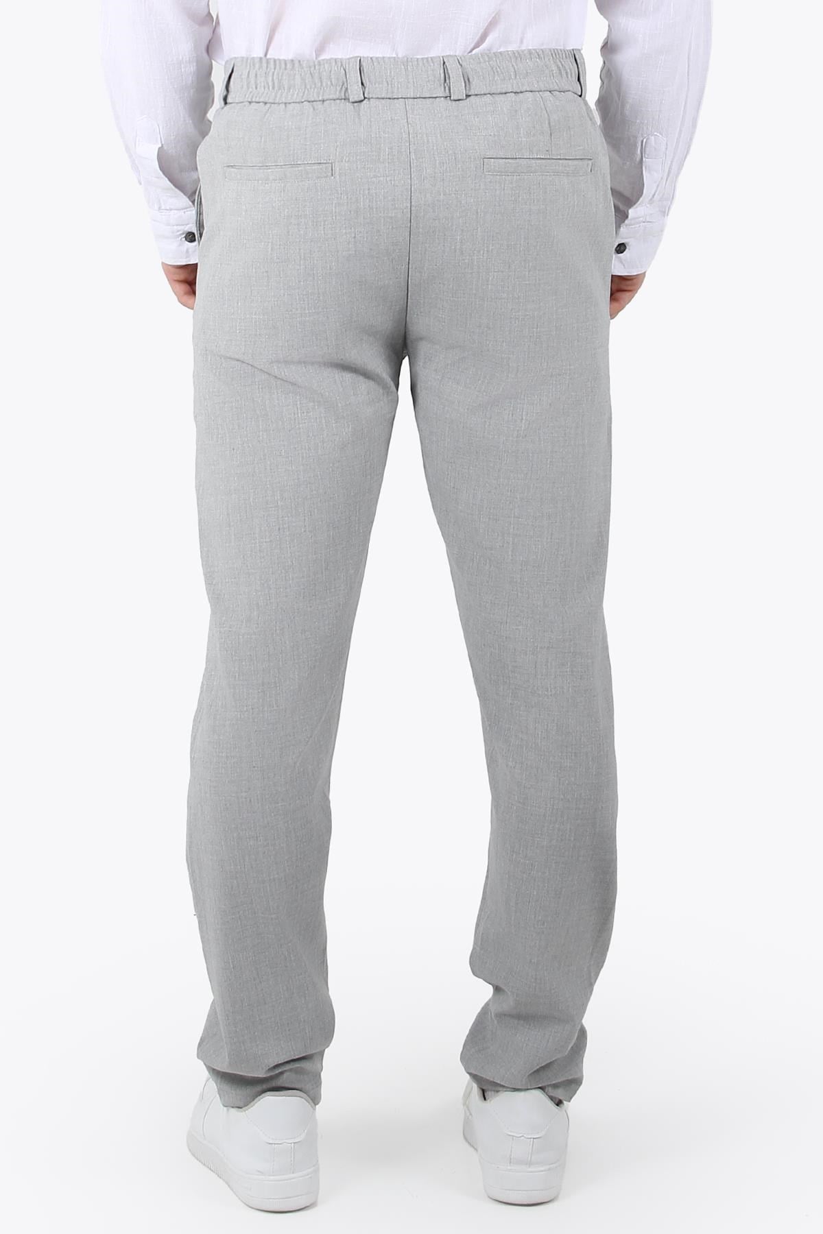 888 Yancep Beli İpli Lastikli Kumaş Jogger Pantolon