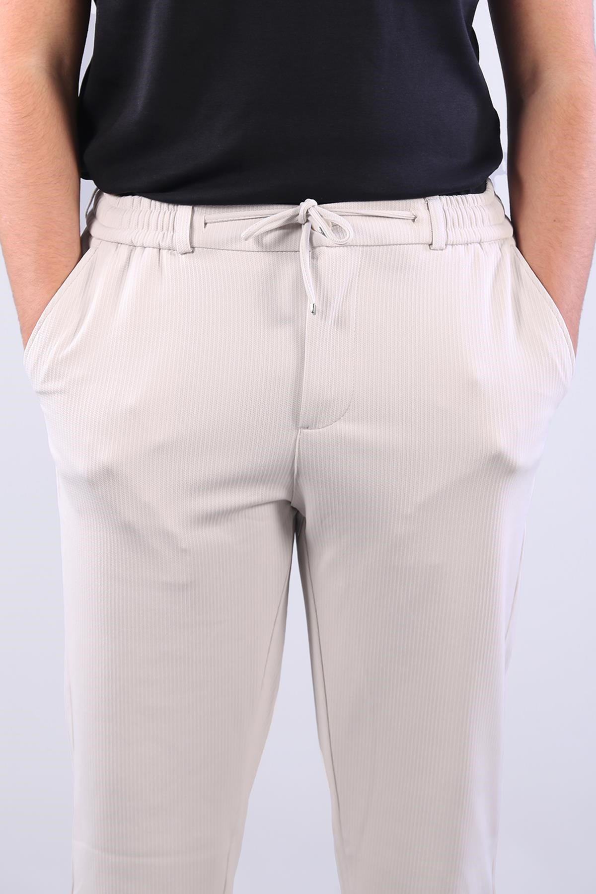 950 Pütürlü Kumaş Jogger Pantolon