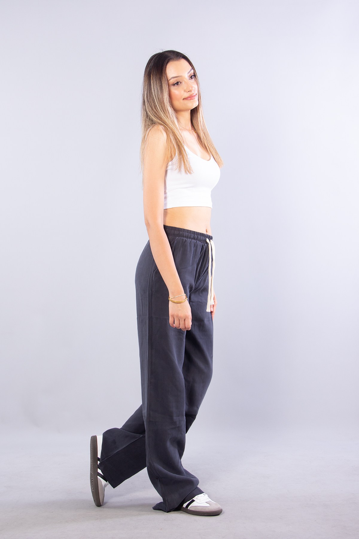 MS0001528 Cupra Gabardin Modal Pantolon