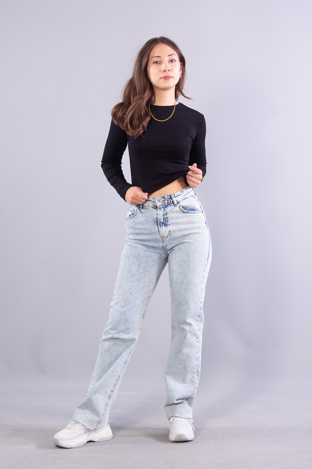 MW0000830 Şardonlu Ribana Bluz
