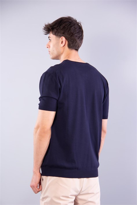 10012 O Yaka Triko T-shirt