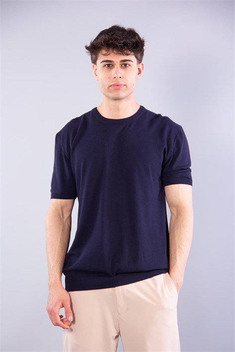 10012 O Yaka Triko T-shirt