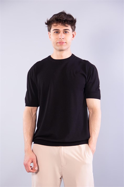 10012 O Yaka Triko T-shirt
