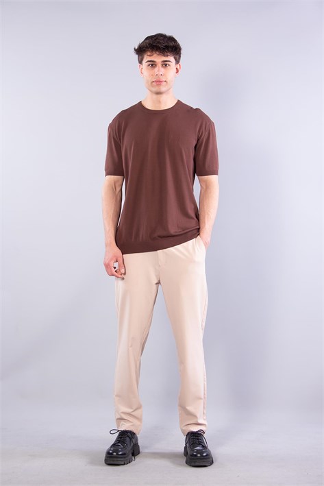 10012 O Yaka Triko T-shirt