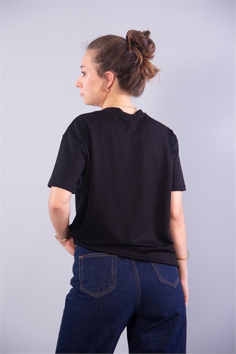 11340 V Yaka Modal T-shirt