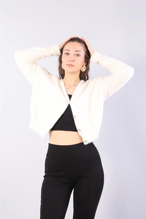 1387 Düğmeli Sakal Hırka