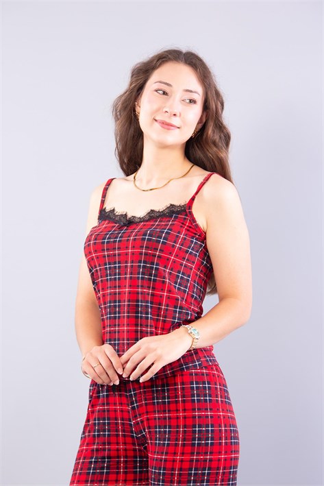 13926 İp Askılı Uzun Alt Pijama Takımı