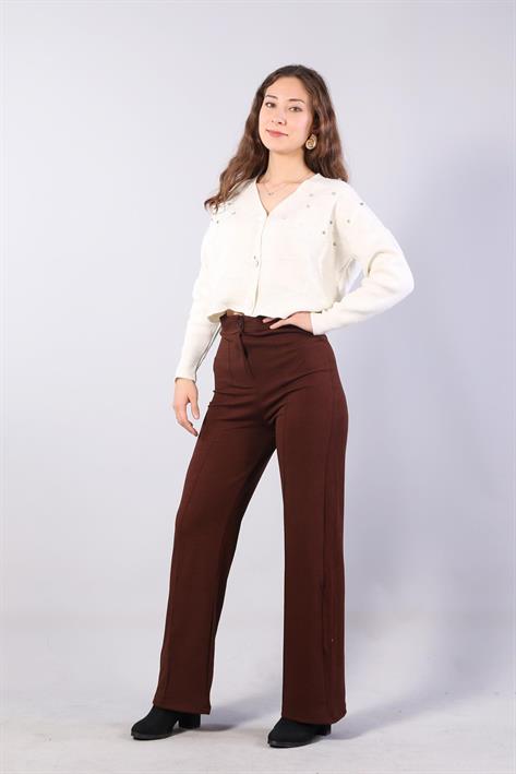 1455 Düğmeli Taşlı Mini Hırka