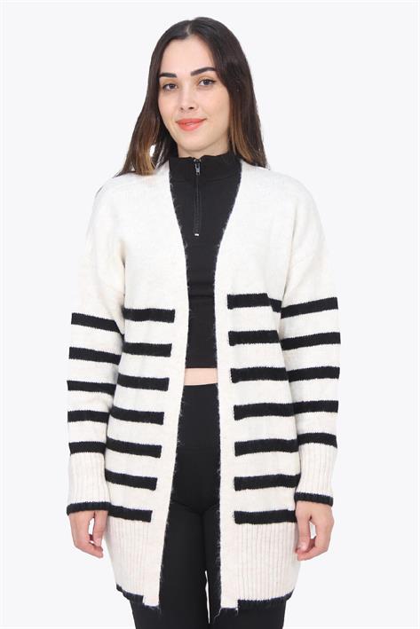 1492 Çizgili Tunik Hırka