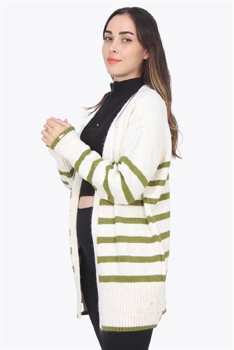 1492 Çizgili Tunik Hırka