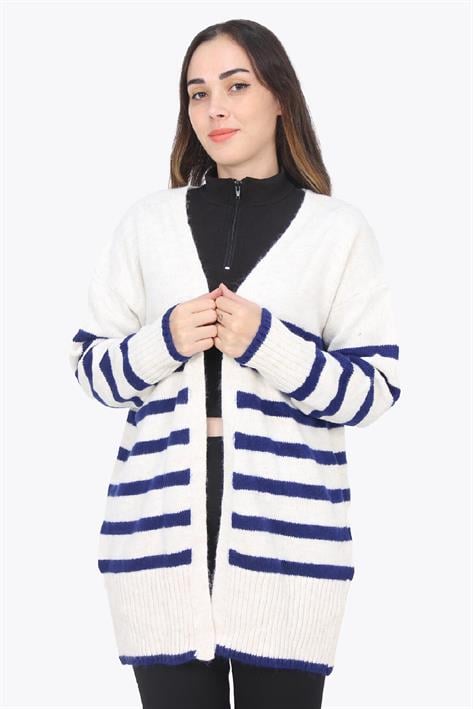 1492 Çizgili Tunik Hırka