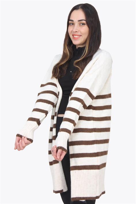 1492 Çizgili Tunik Hırka