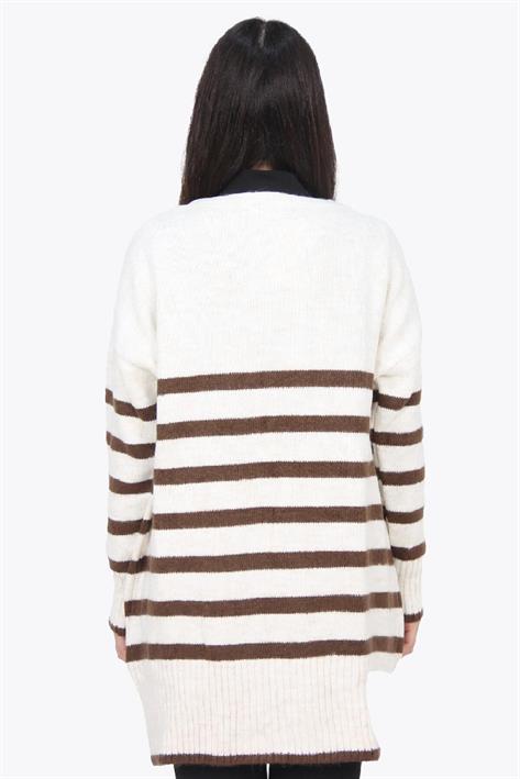 1492 Çizgili Tunik Hırka