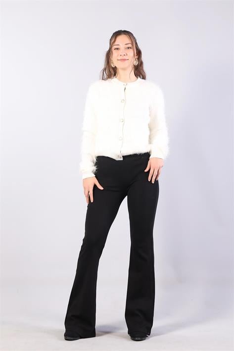 1614 Bisiklet Yaka Düğmeli Sakal Hırka