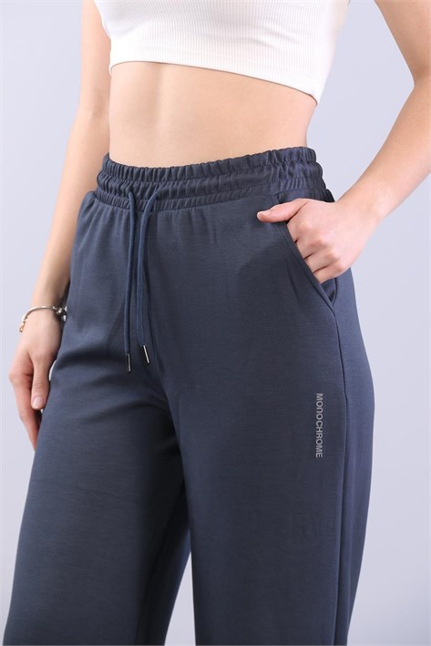 2003 Monochrome Geniş Paça Eşofman Altı