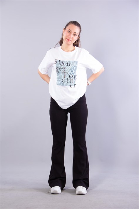 2003 Stronger Together O Yaka T-shirt