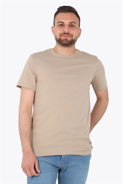 2020 O Yaka Basic Süprem Regular Fit T-shirt