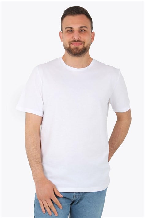 2020 O Yaka Basic Süprem Regular Fit T-shirt