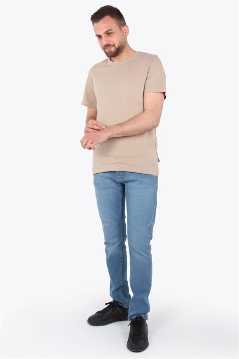 2020 O Yaka Basic Süprem Regular Fit T-shirt