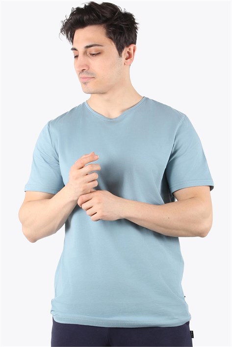 2020 O Yaka Basic Süprem Regular Fit T-shirt