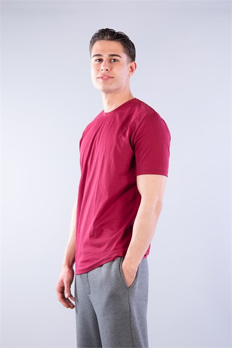 2020 O Yaka Basic Süprem Regular Fit T-shirt