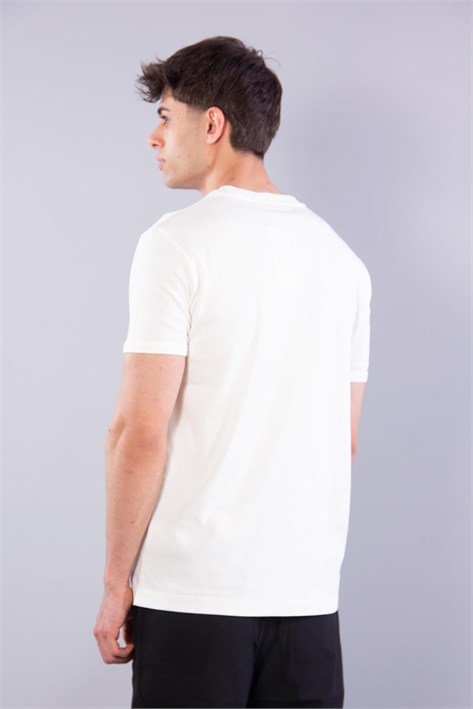 2122 Hakim Yaka  Modern Fit %100 Pamuk Basic T-shirt