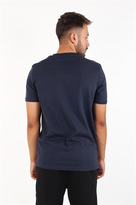 2122 Hakim Yaka  Modern Fit %100 Pamuk Basic T-shirt
