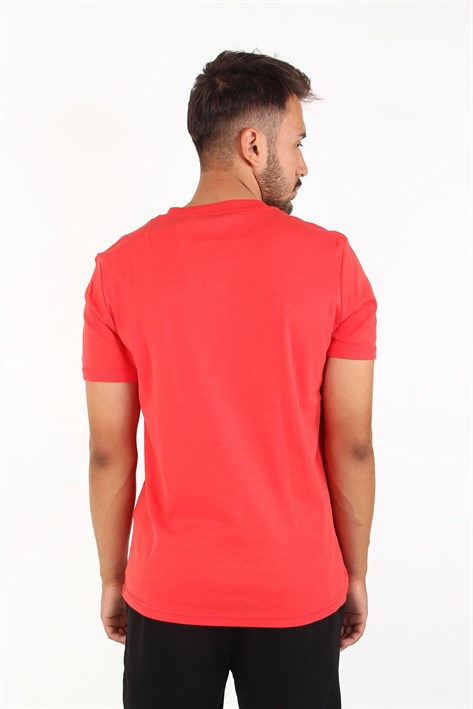 2122 Hakim Yaka  Modern Fit %100 Pamuk Basic T-shirt