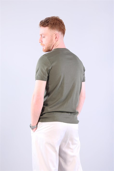 2143-1 Full Need Ribana O Yaka T-shirt