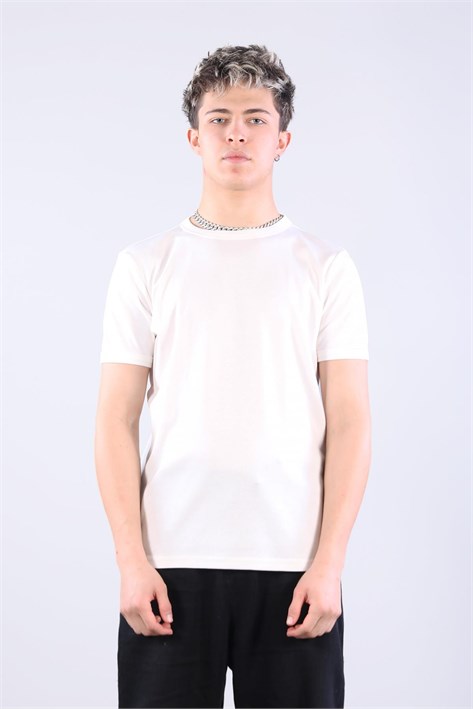 2143-1 Full Need Ribana O Yaka T-shirt