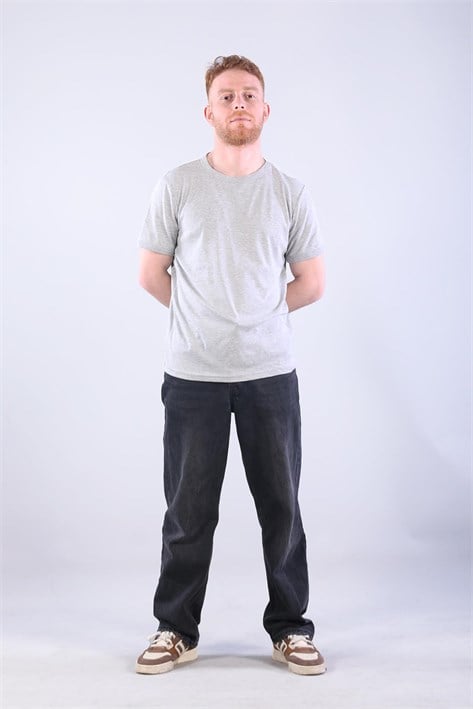 2143-1 Full Need Ribana O Yaka T-shirt