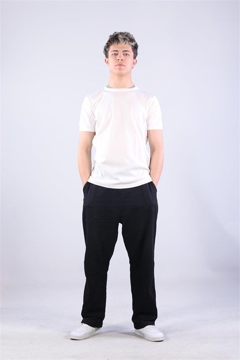 2143-1 Full Need Ribana O Yaka T-shirt