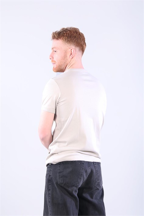 2143-1 Full Need Ribana O Yaka T-shirt